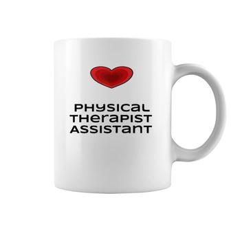 Womens Physical Therapist Assistant Love Tee Coffee Mug | Mazezy