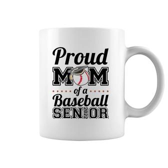 Womens Proud Mom Of A Baseball Senior 2022 Mother Coffee Mug | Mazezy