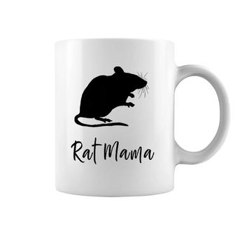 Womens Rat Mama Pet Rodent Mom Fur Mom Rat Lover Coffee Mug | Mazezy