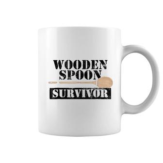 Wooden Spoon Survivor Coffee Mug | Mazezy
