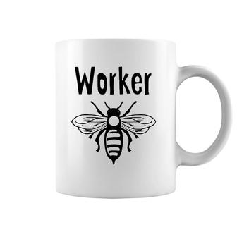 Worker Bee Funny Novelty Beekeeper Beekeeping Gift Coffee Mug | Mazezy AU
