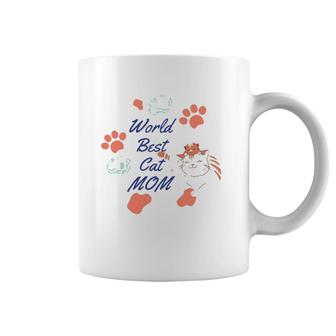 World Best Cat Mom Funny Design For Cat Lovers Mother’S Day Coffee Mug | Mazezy