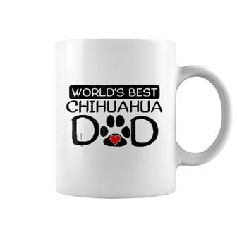World Best Chihuahua Dad Coffee Mug | Mazezy