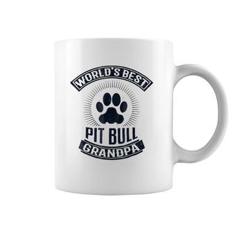 World's Best Pit Bull Grandpa Coffee Mug | Mazezy