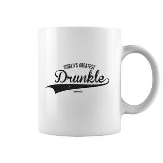 Worlds Greatest Drunkle Funny Coffee Mug | Mazezy