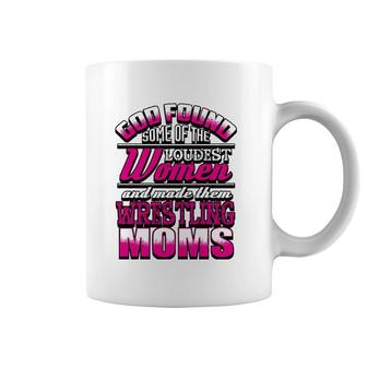 Wrestling Mom Coach Gift Women Coffee Mug | Mazezy