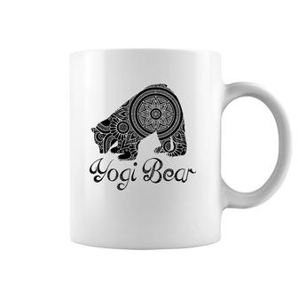 Yoga Mandala Cute Yogabear Coffee Mug | Mazezy