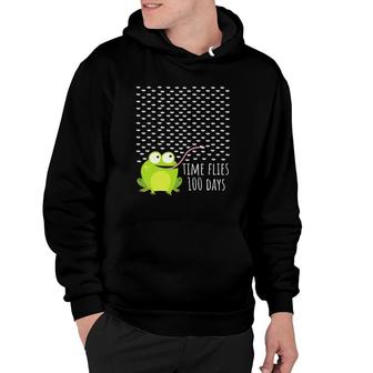 100Th Day Of School 100 Days And Still Poppin Kids Hoodie | Mazezy