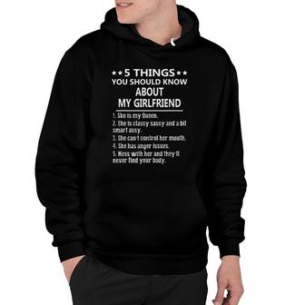 5 Things About My Girlfriend Girlfriends Hoodie | Mazezy