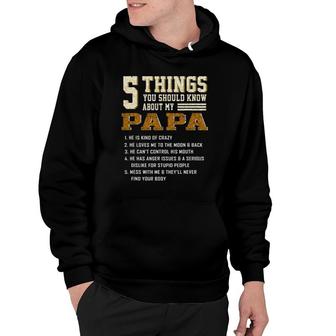 5 Things You Should Know About My Papa Father's Day Hoodie | Mazezy CA