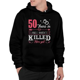 50 Years Funny Gift For Couples Hoodie | Mazezy