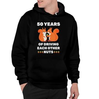 50Th 50 Years Wedding Anniversary Funny Couple For Him Her Hoodie | Mazezy DE