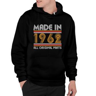 60Th Birthday Made In 1962 Hoodie | Mazezy