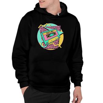90S Retro Back To The 90S Vintage Cassette Tape Hoodie | Mazezy