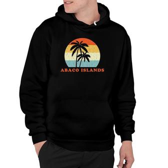 Abaco Bahamas Vintage Retro Sun & Surf Throwback Gift Hoodie | Mazezy CA