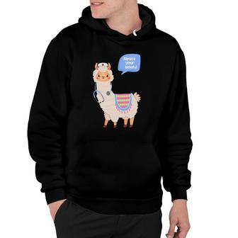 Alpaca Your Wound Cute Llama Wound Care Nurse Gift Hoodie | Mazezy CA