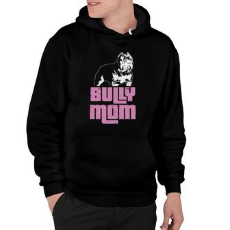American Bully Bully Mom Dog Owner Hoodie | Mazezy UK