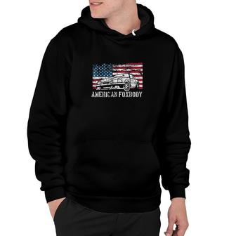 American Foxbody Muscle Car 50l Hoodie | Mazezy