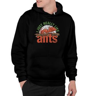 Ant Keeper Gift Idea Entomology Lover Ant Hoodie | Mazezy