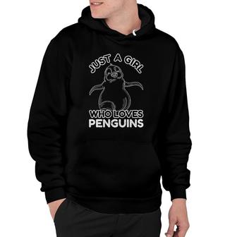 Antarctica Animal Zoo Keeper Women Girl Gift Penguin Hoodie | Mazezy