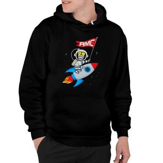 Apes To The Moon $Amc Short Squeeze Hoodie | Mazezy CA
