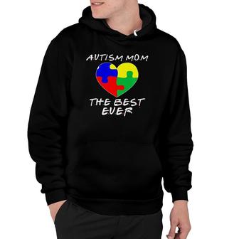 Autism Awareness Gift With Love For The Best Ever Autism Mom Hoodie | Mazezy