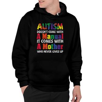 Autism Awareness Proud Mom Mother Autistic Kids Awareness Hoodie | Mazezy