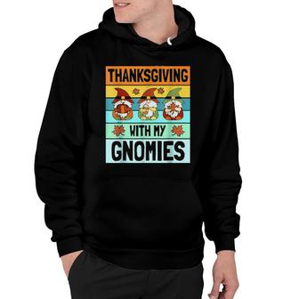 Autumn Gnome Thanksgiving Gnome Thanksgiving Day Hoodie | Mazezy