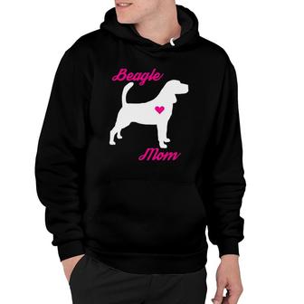 Beagle Mom Hooded Womens For Dog Lovers Hoodie | Mazezy AU