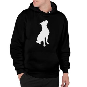 Beautiful White Pitbull Gift For Pittie Moms Dads Dog Lovers Hoodie | Mazezy