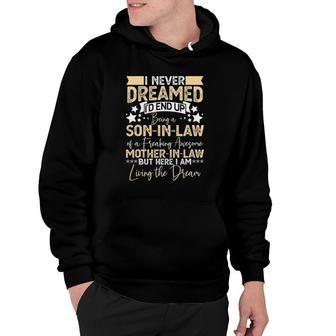 Best Son In Law Birthday Gift From Awesome Mother In Law Hoodie | Mazezy