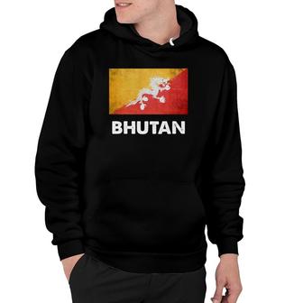 Bhutan Flag Bhutanese Pride Hoodie | Mazezy