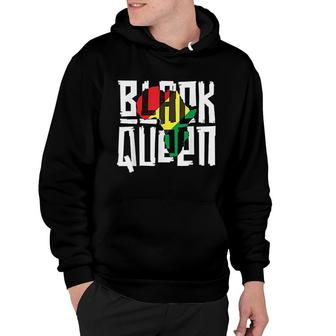 Black Queen History Month Africa Hoodie | Mazezy