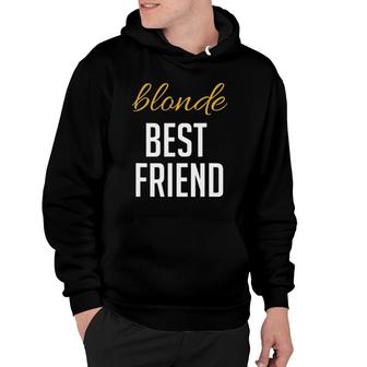 Blonde Brunette Best Friend Matching Bff Outfits Hoodie | Mazezy
