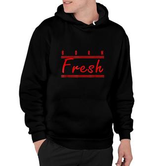 Born Fresh Red Sneaker Heads Hoodie | Mazezy