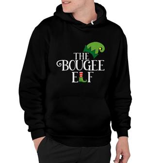 Bougee Elf Matching Family Group Christmas Party Pajama Hoodie | Mazezy