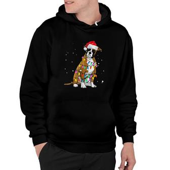 Boxer Christmas Boxer Dog Christmas Hoodie - Thegiftio