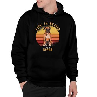 Boxer Dog Owner Boxer Dog For Men Women Hoodie | Mazezy
