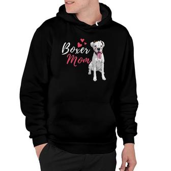 Boxer Mom - Cute German Boxer Lover Dog Owner Hoodie | Mazezy