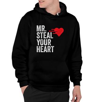 Boys Valentine Mr Steal Your Heart For Boys Toddlers Hoodie - Thegiftio UK