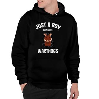 Boys Warthog Just A Boy Hoodie | Mazezy