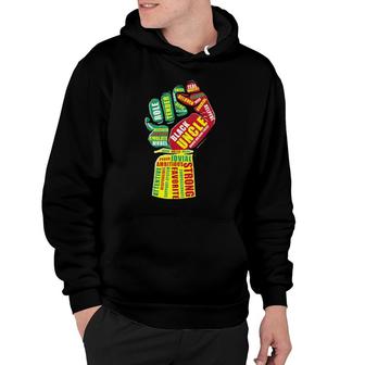 Brand Has 50 Black History Month Black Uncle Hoodie | Mazezy