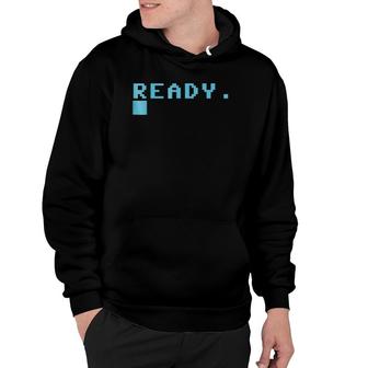 C64 Retro Gaming Computer Ready Load Hoodie | Mazezy