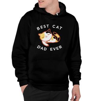 Calico Cat Dad Best Kitty Father Ever Hoodie | Mazezy