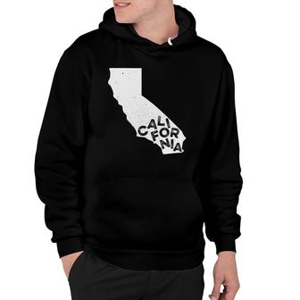 California Women Men Home Roots State Map Pride Gift Hoodie | Mazezy