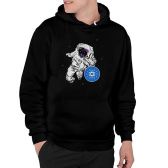 Cardano To The Moon Hold Ada Hoodie | Mazezy