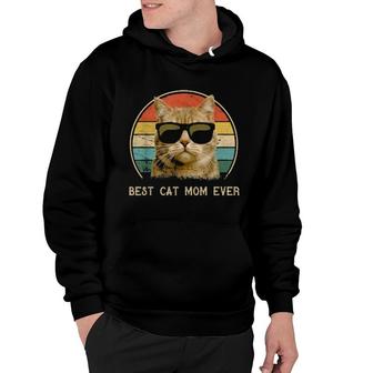 Cat Mom Mother's Day 2022 Best Cat Mom Ever Hoodie | Mazezy