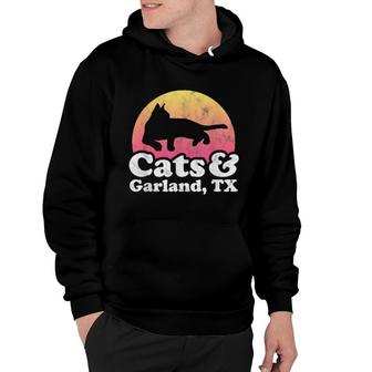 Cats And Garland, Tx's Or's Cat And Texas Hoodie | Mazezy