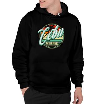 Cebu Cebu City Philippines Vintage Retro Hoodie | Mazezy