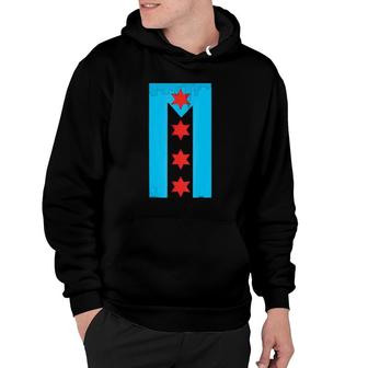 Chicago Puerto Rico Flags Banderas Hoodie | Mazezy